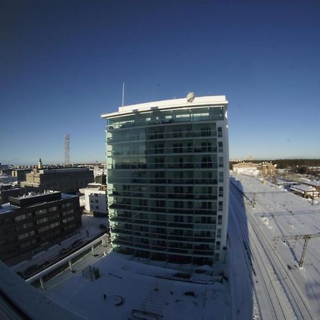 Apartamento Keskustan Kaksio 45 M2 Autopaikalla, Rautatienkatu 19, 9 Krs Oulu Exterior foto