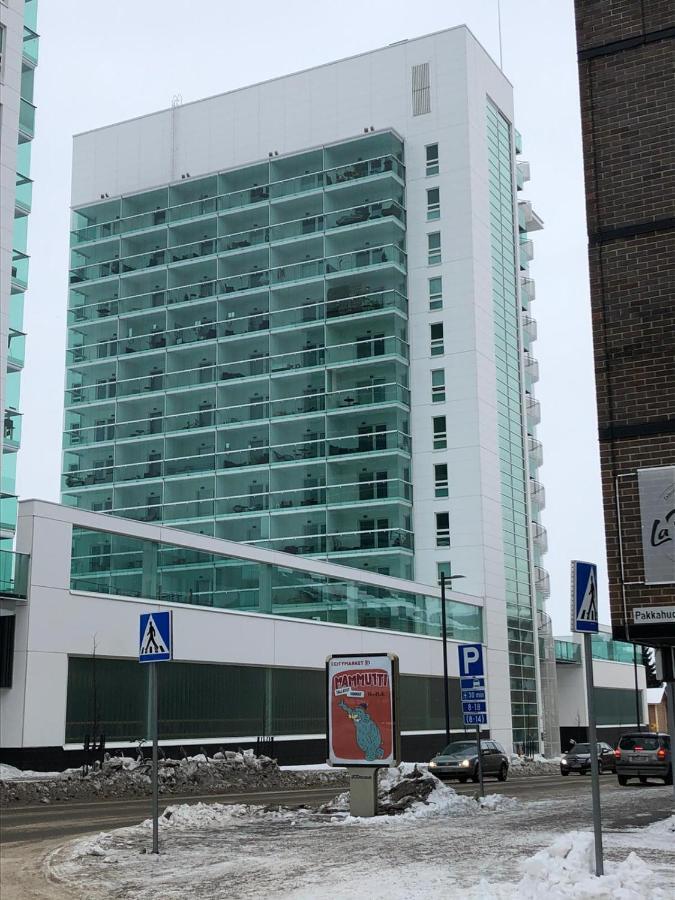Apartamento Keskustan Kaksio 45 M2 Autopaikalla, Rautatienkatu 19, 9 Krs Oulu Exterior foto